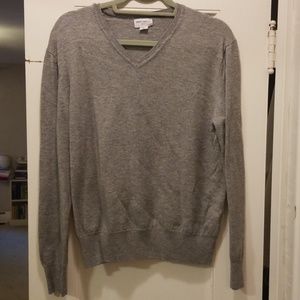 Spier & MacKay 100% Merino Wool V Neck EUC